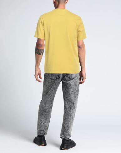 Man T-shirt Acid green