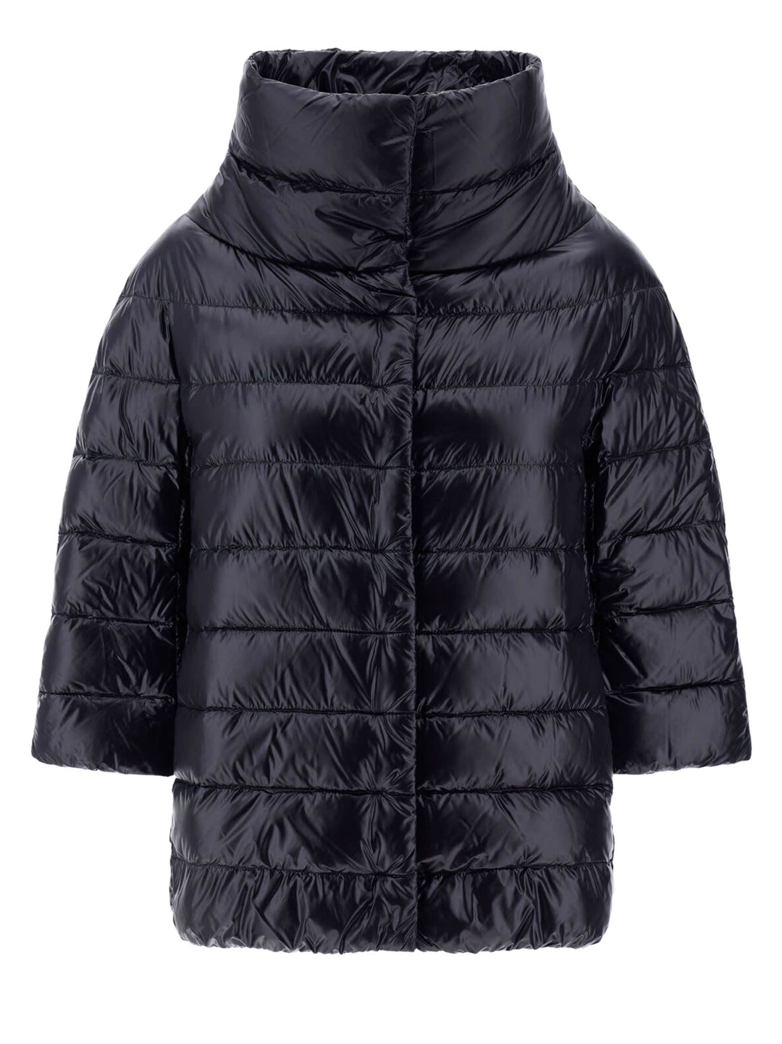 Black Aminta Down Jacket