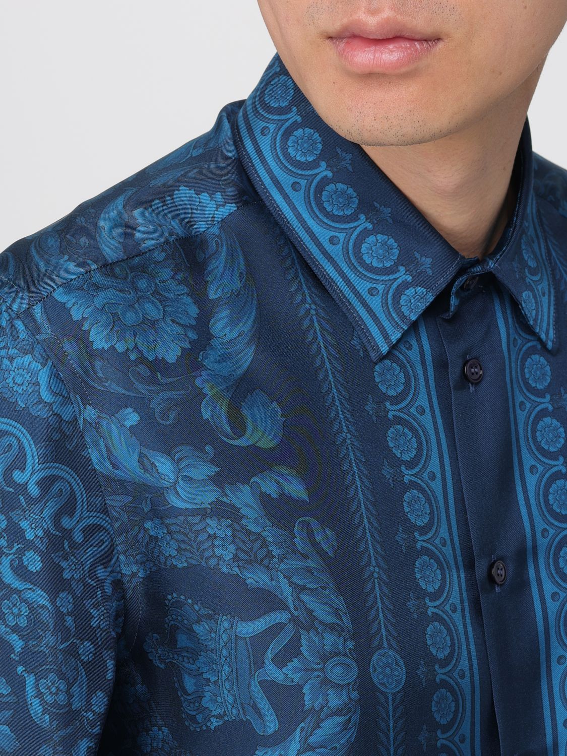 Shirt Men color Blue