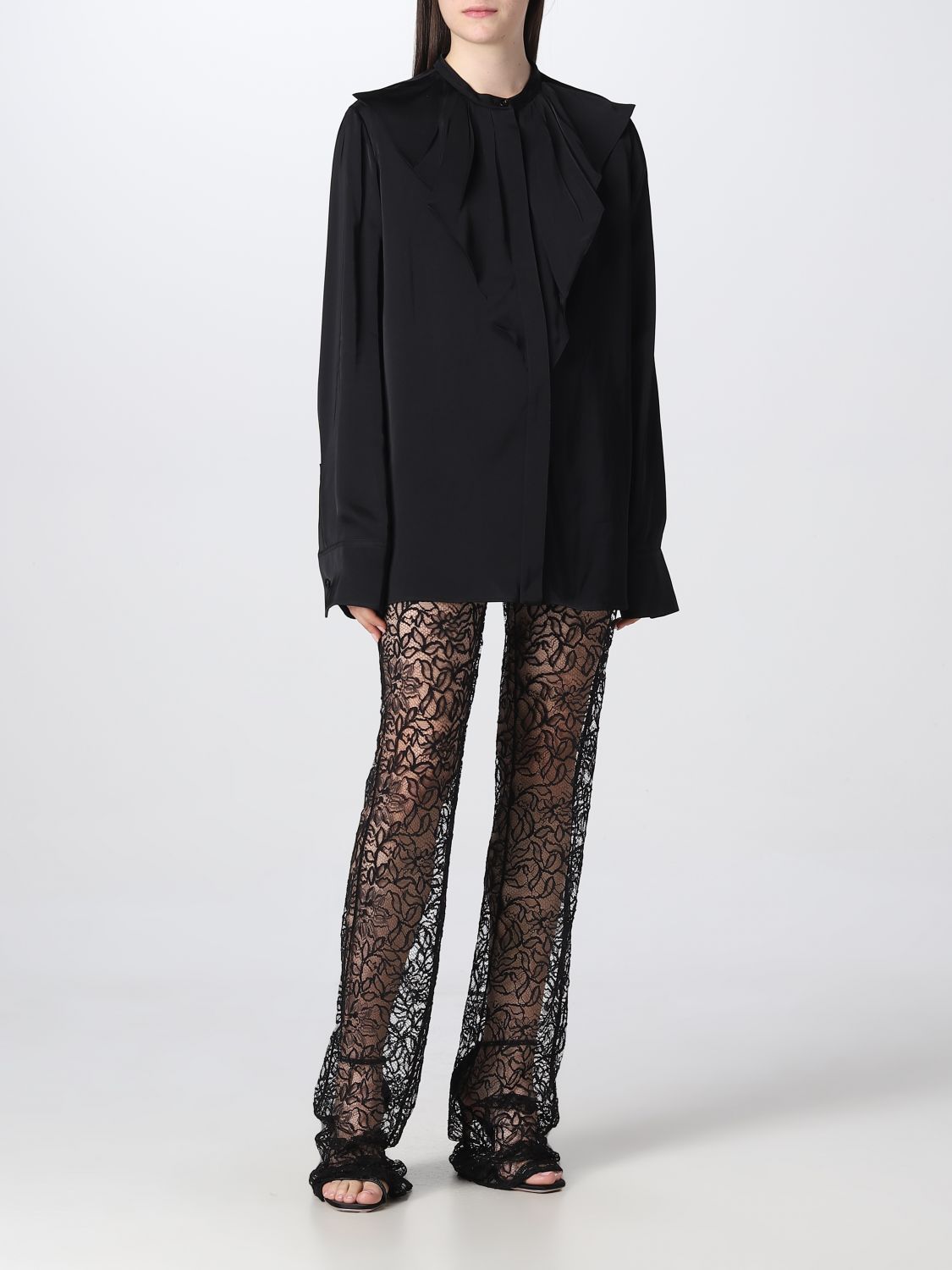 Top Woman color Black