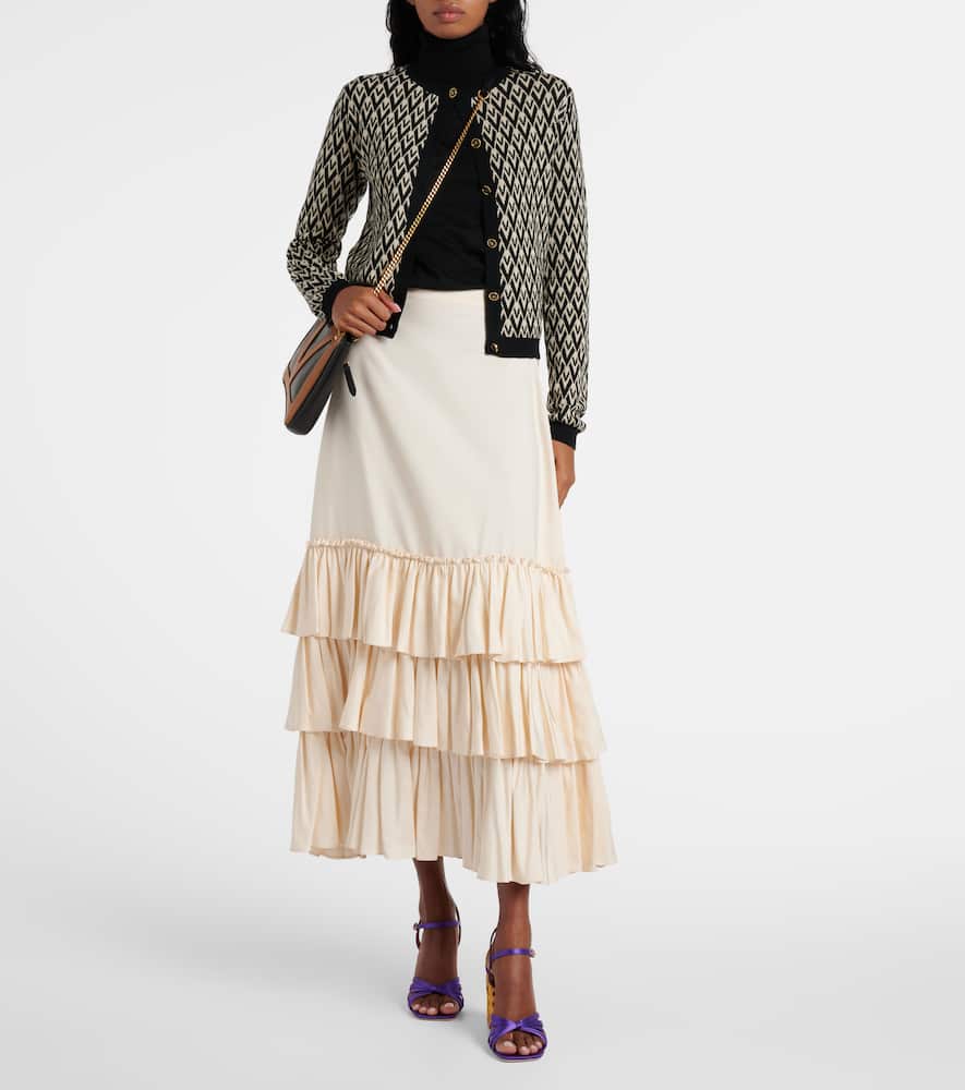Toute La V virgin wool cardigan