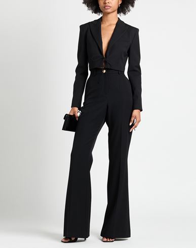 Woman Blazer Black Size 4 Viscose, Polyamide, Elastane