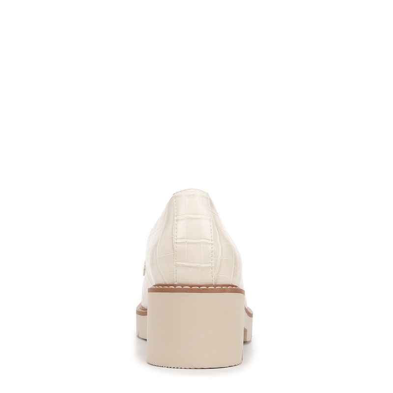 Women's Cabaret Slip On Loafers (Porcelain Croco Faux Leather)