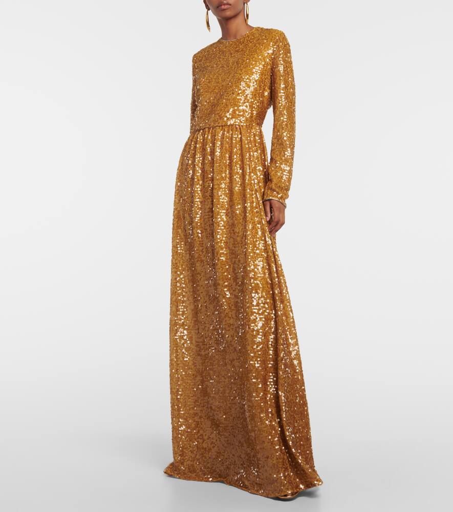Erdem Sequined gown