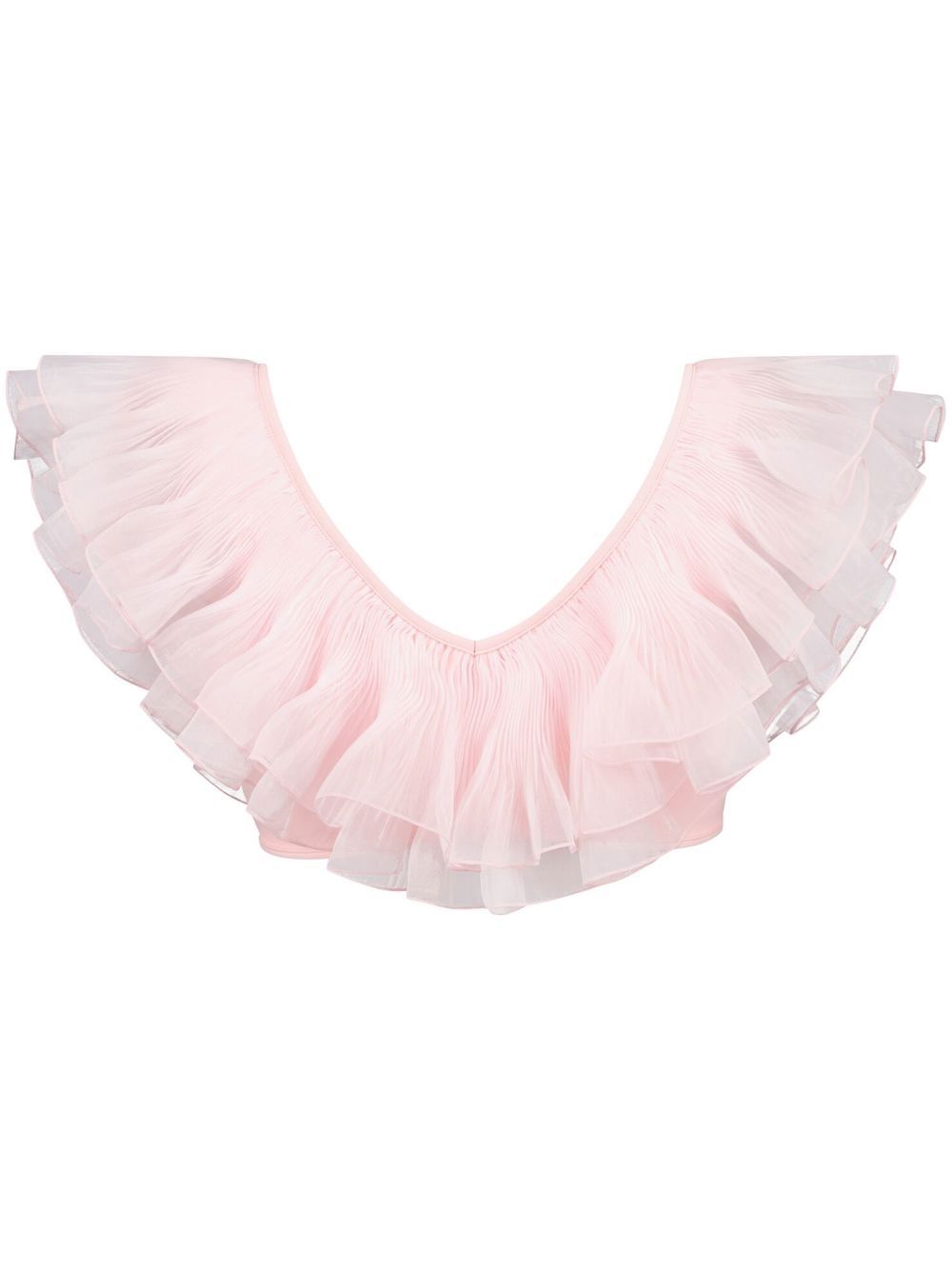 Ruffled layered bikini - Pink