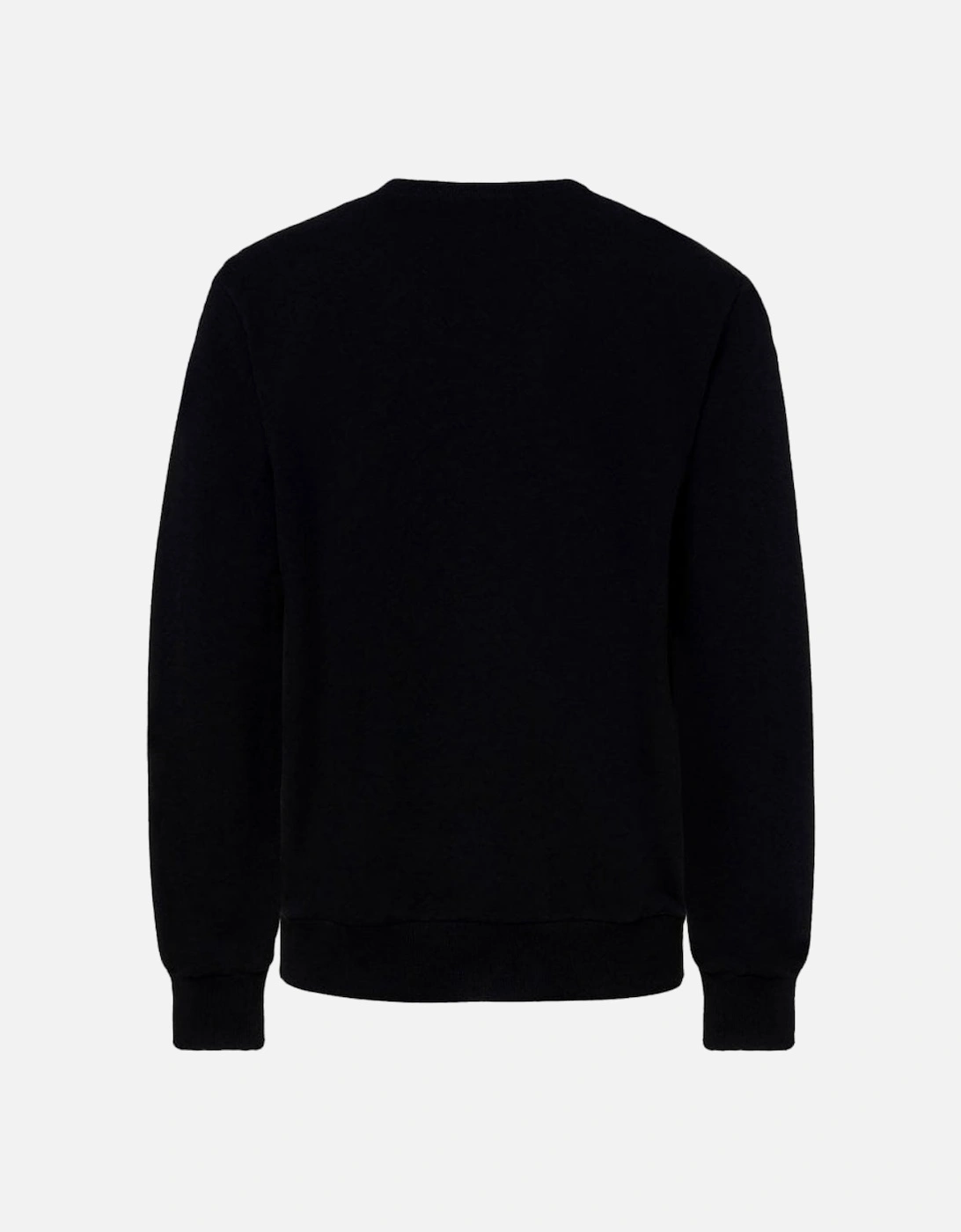 Men's Diesel Cut Division Logo Black Sweatshirt - Size: 40/Regular