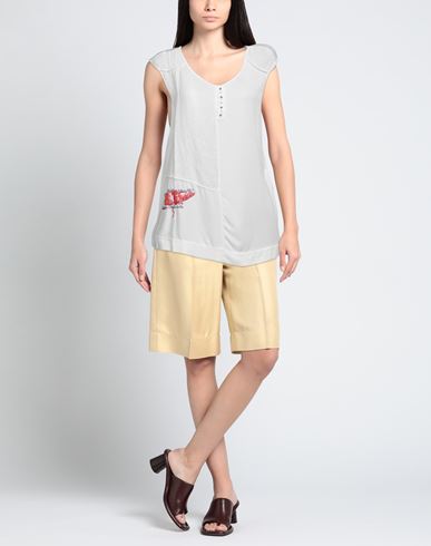 Woman Top White Size 2 Viscose, Elastane, Polyester