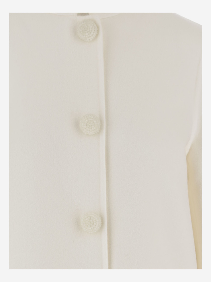 Ivory Wool Coat