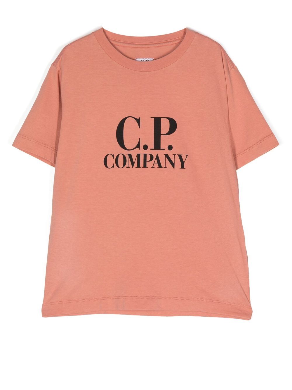 Logo-print cotton T-shirt - Pink