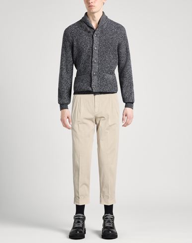 Man Pants Beige Size 30 Cotton, Linen, Elastane