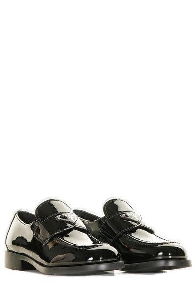 Loafer mit Prada-Logo-Plakette