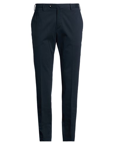 Man Pants Navy Size 42 Cotton, Cashmere, Elastane