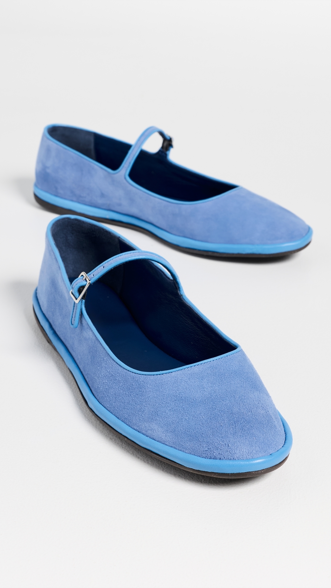 Salomé Flats Cerulean Blue