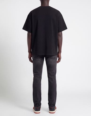 Man Sweatshirt Black Size L Cotton
