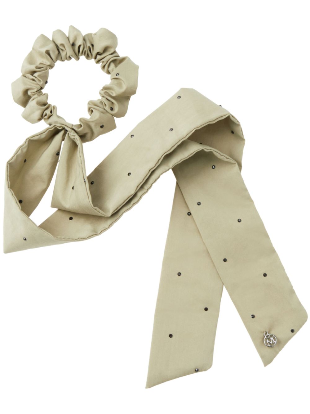 Lixou tied scrunchie - Neutrals
