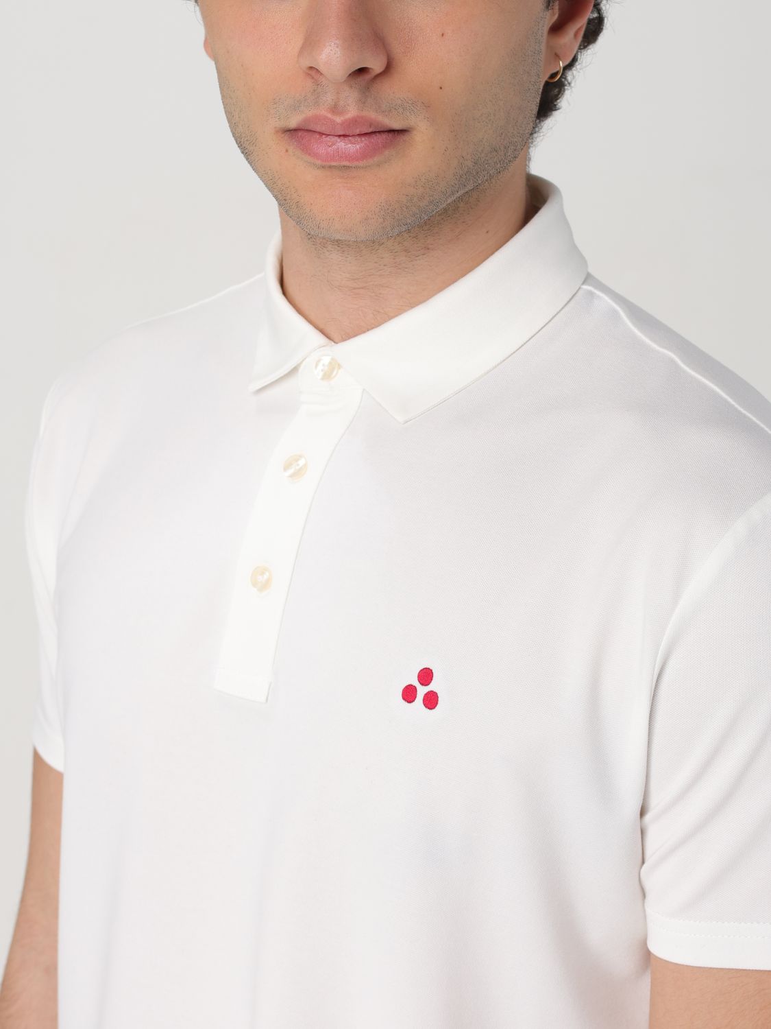 Polo Shirt Men color White