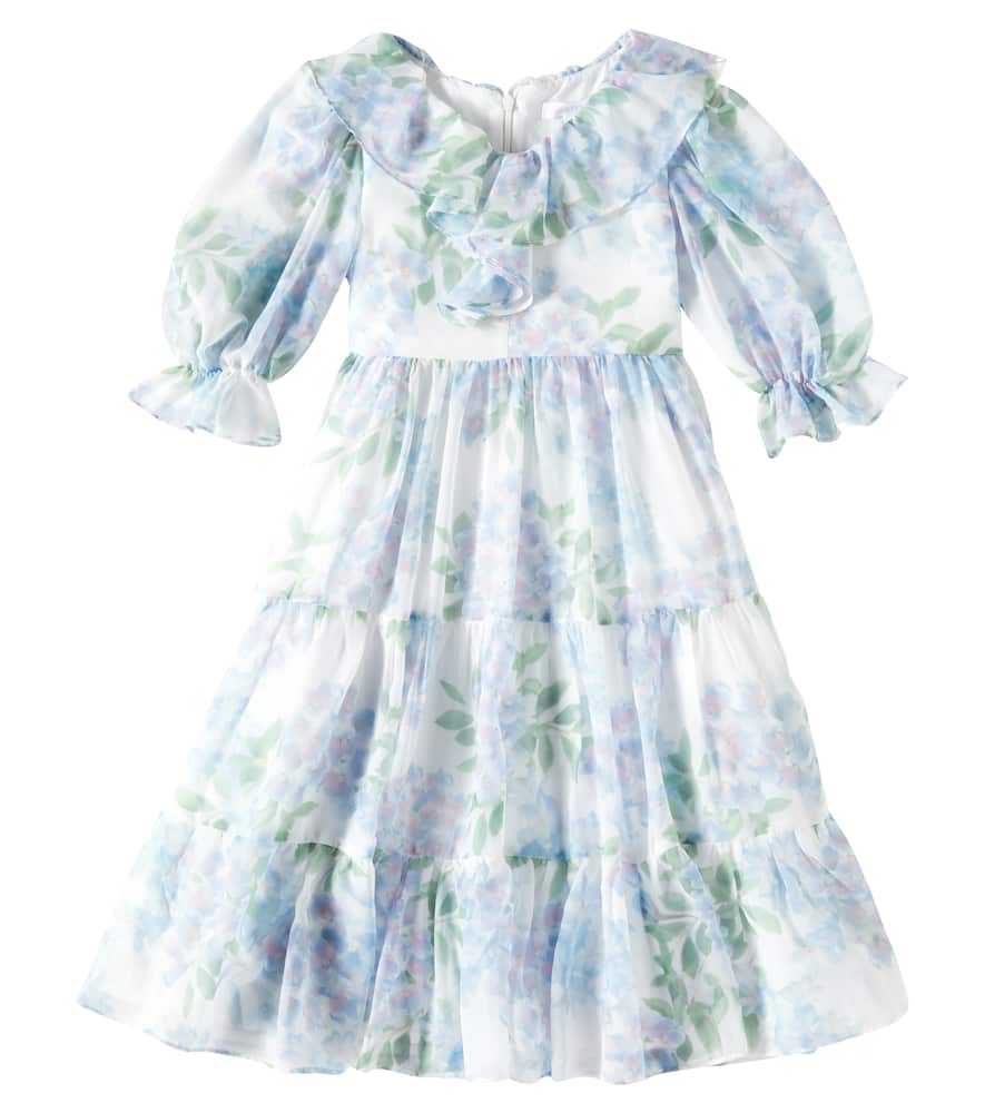 Patachou Party floral tulle tiered dress