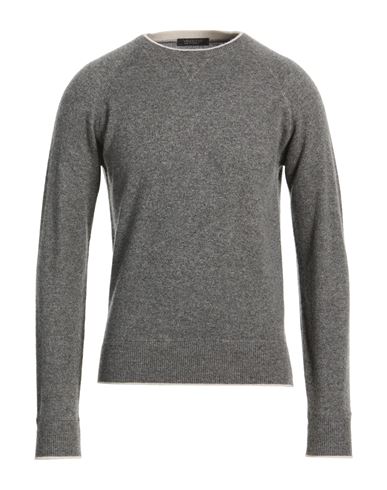 Man Sweater Grey Size 36 Cashmere