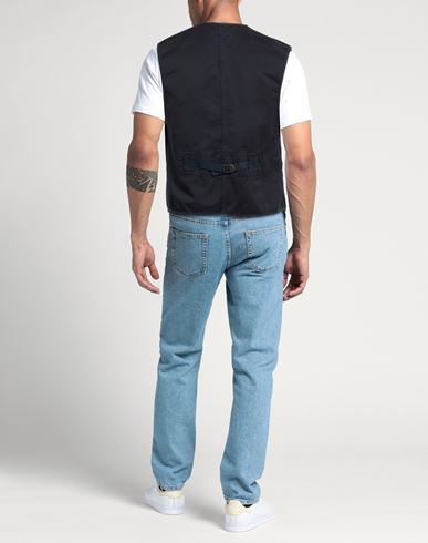 Man Vest Midnight blue Size M Cotton