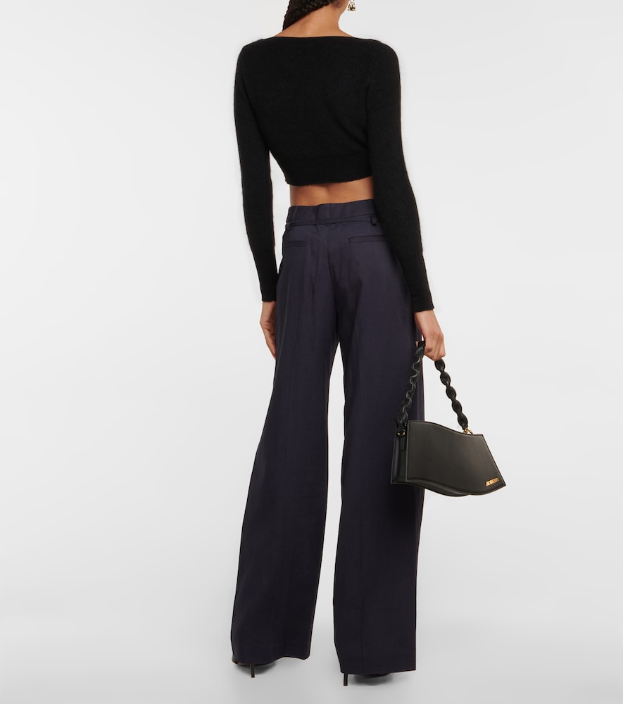 Le Cardigan Alzou cropped cardigan