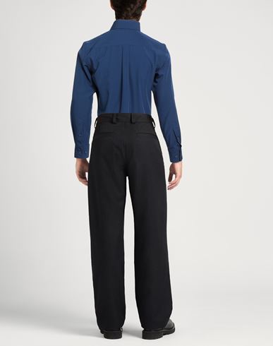 Man Shirt Midnight blue Size 15 ½ Polyester, Elastane