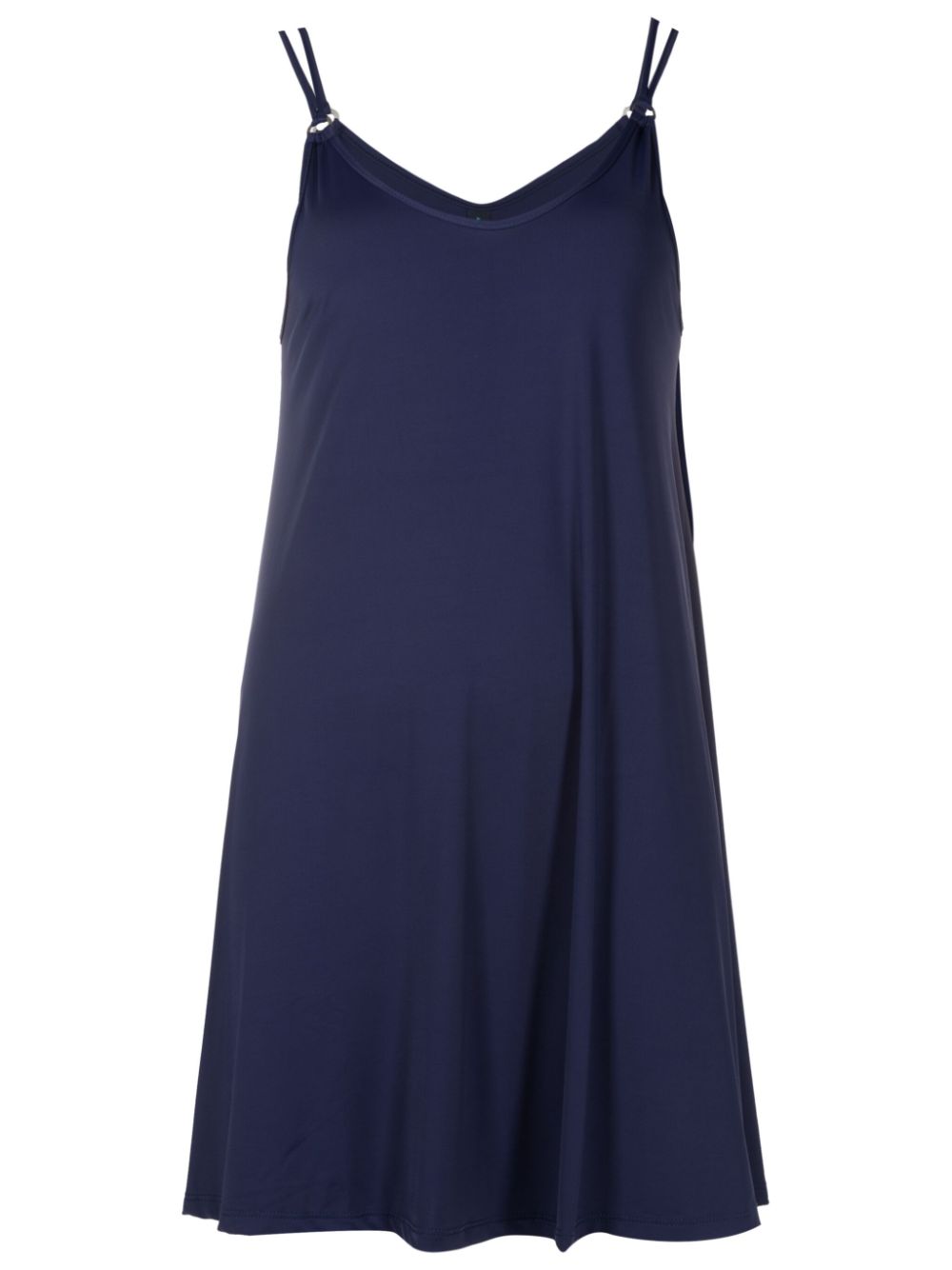 Kolaka V-neck shift minidress - Blue