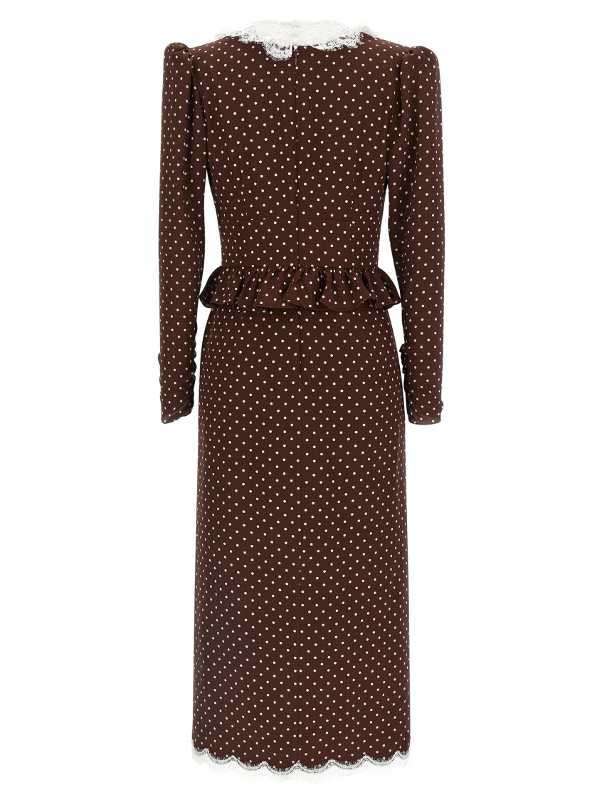 Polka Dot Midi Dress