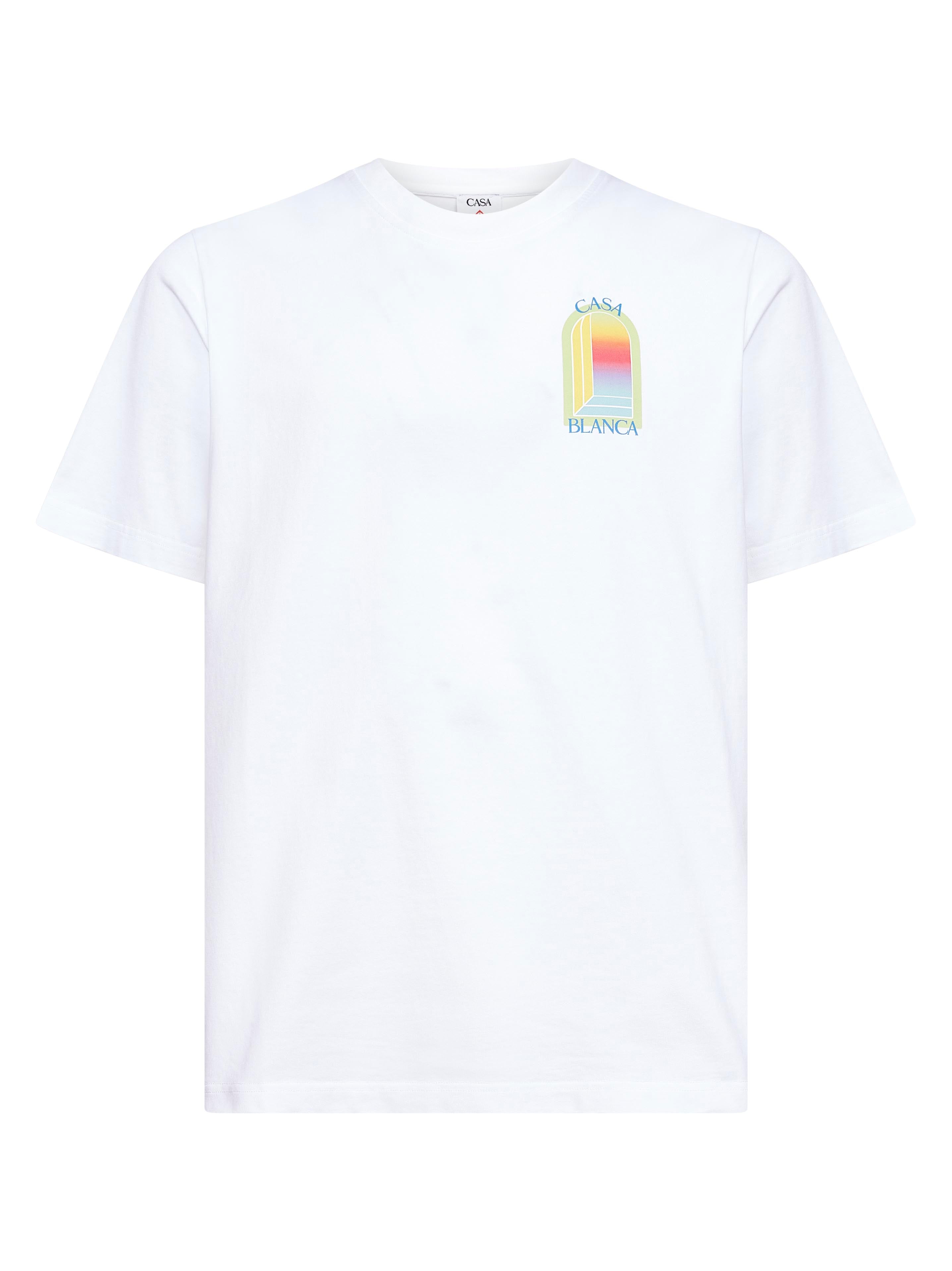 Logo-Embroidered Organic Cotton T-Shirt — White