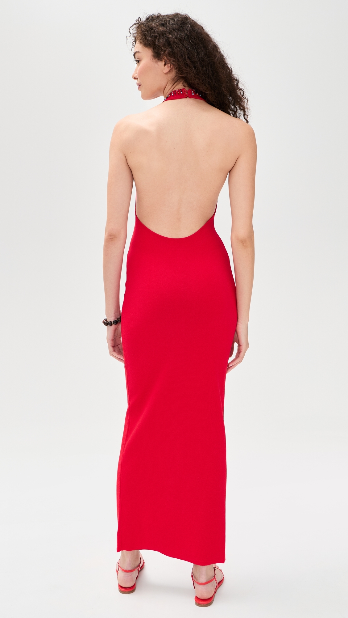 Reina Dress Red Rose
