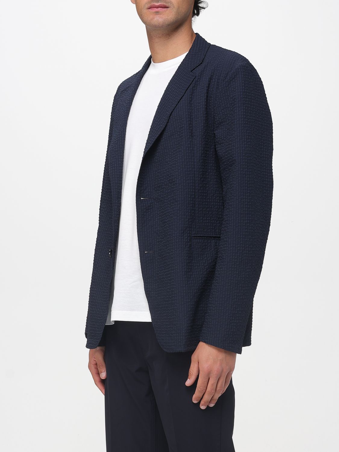 Jacket Men color Blue