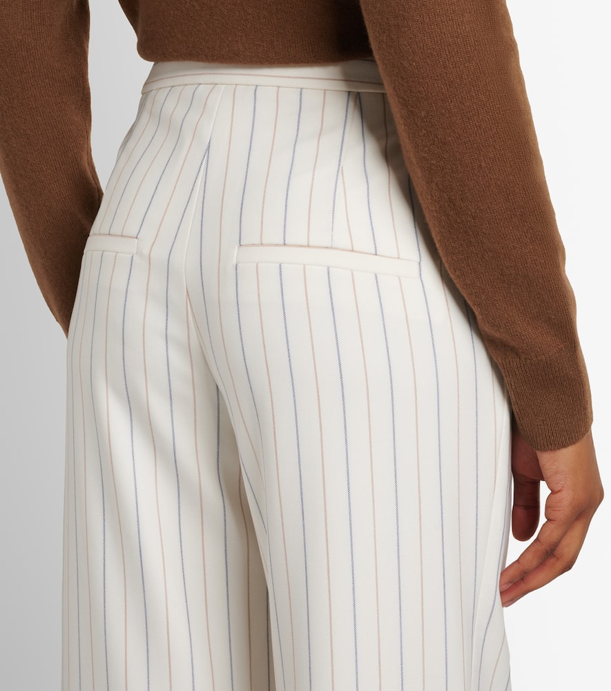 Brixton striped wide-leg pants