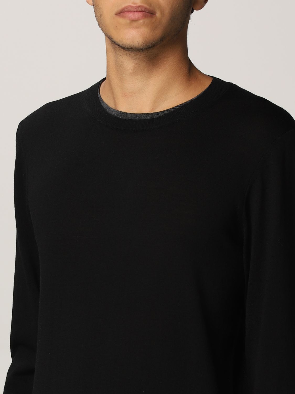 Jumper Men colour Black