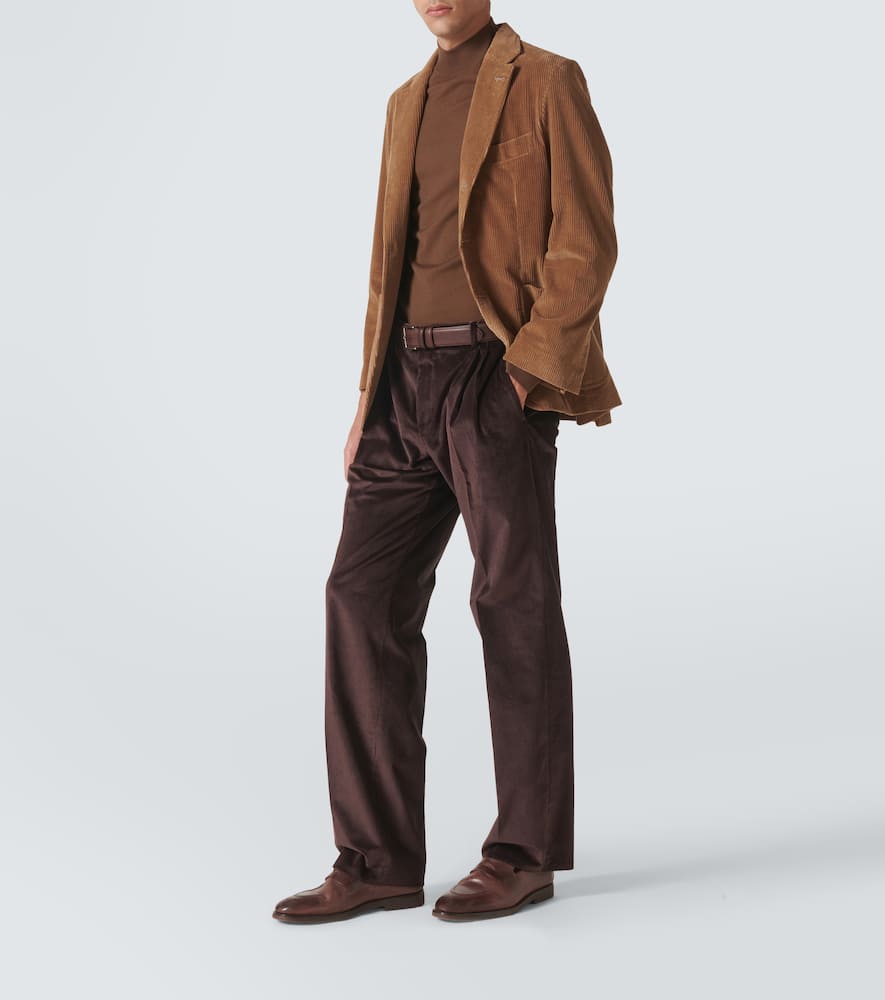 Cotton corduroy blazer