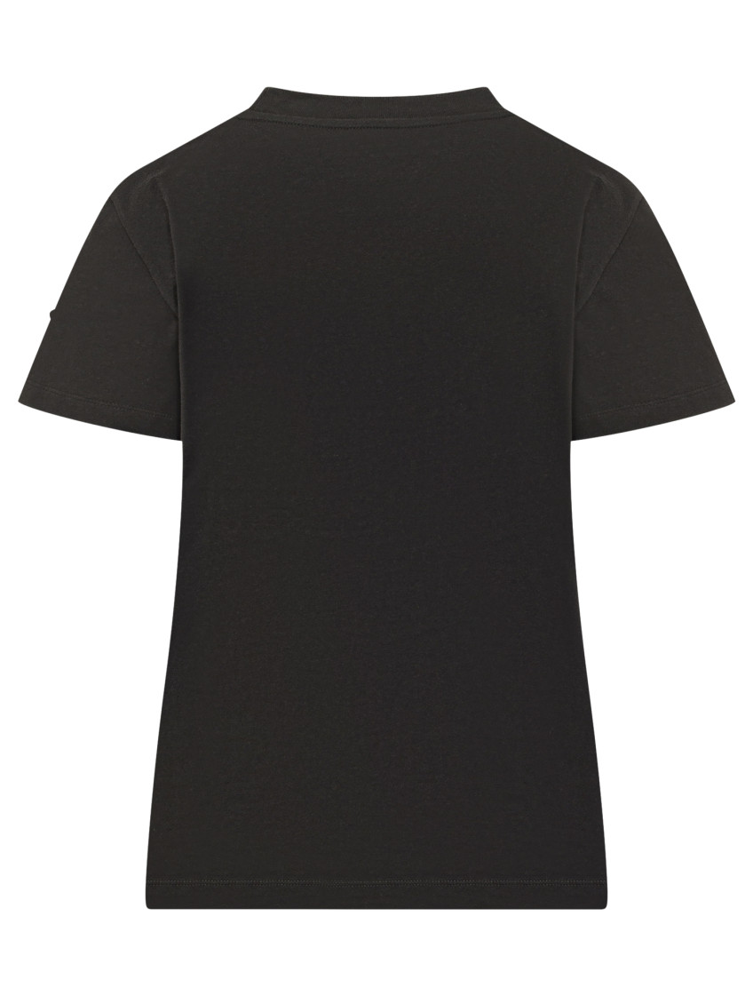 Moncler - cotton ribbed crewneck short-sleeve t-shirt