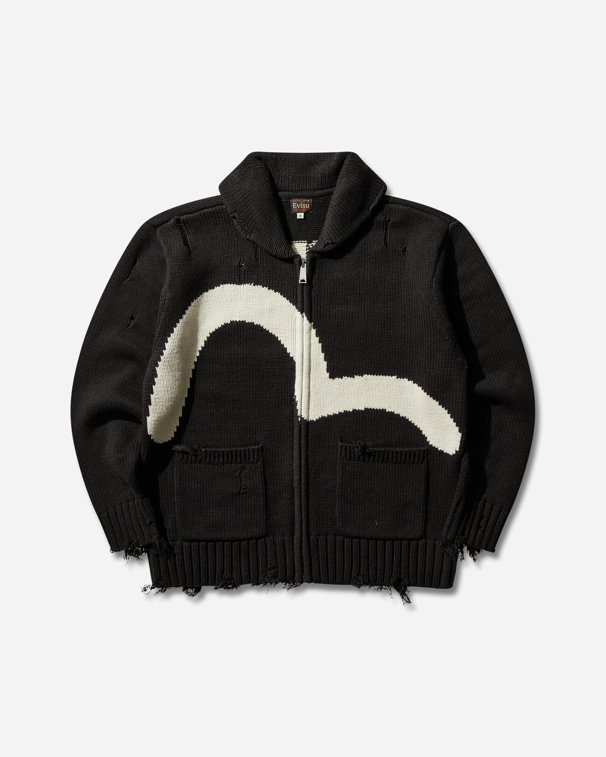 Men s Cowichan Cardigan Jacket Black