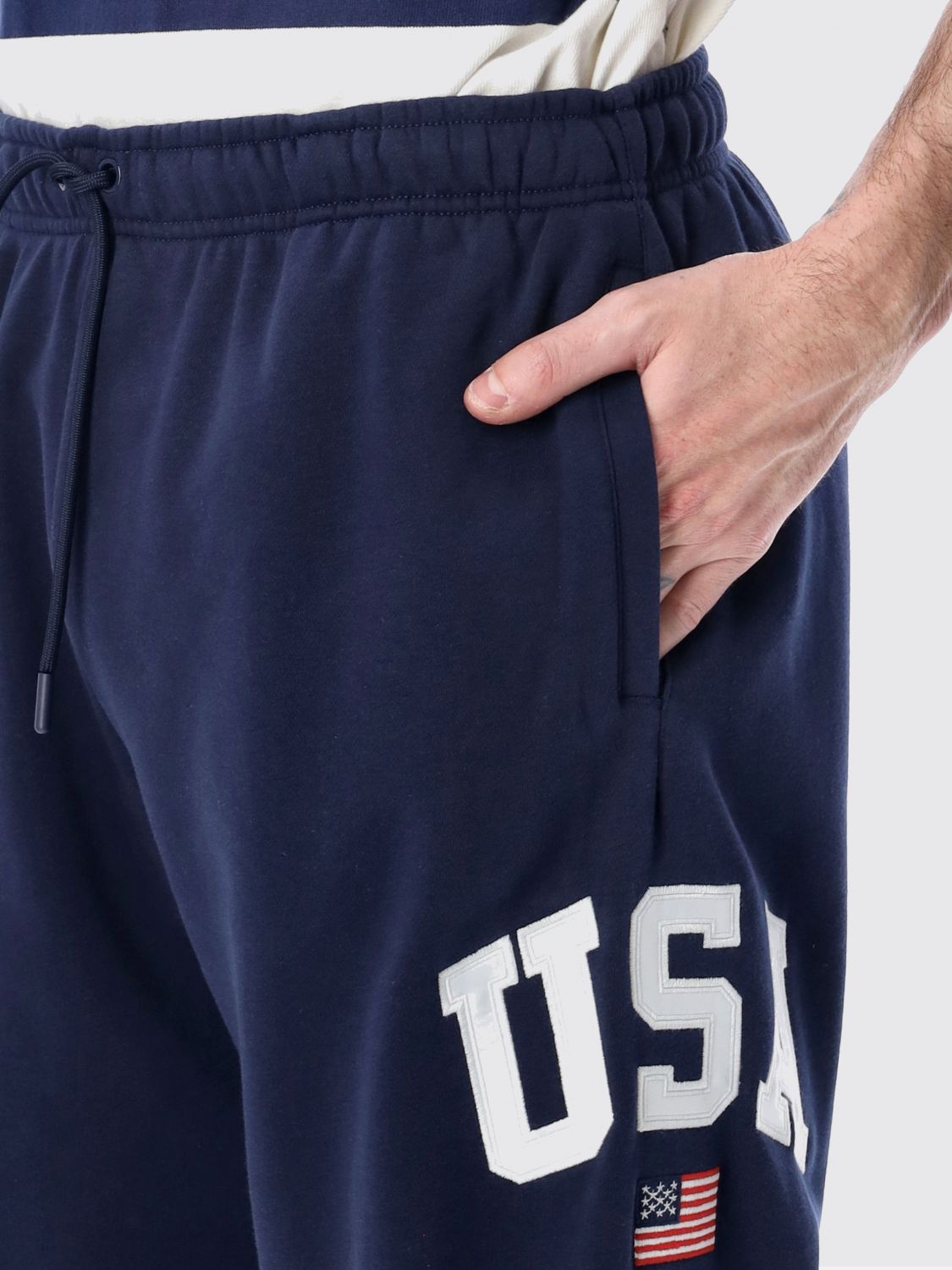 Pants Men color Blue