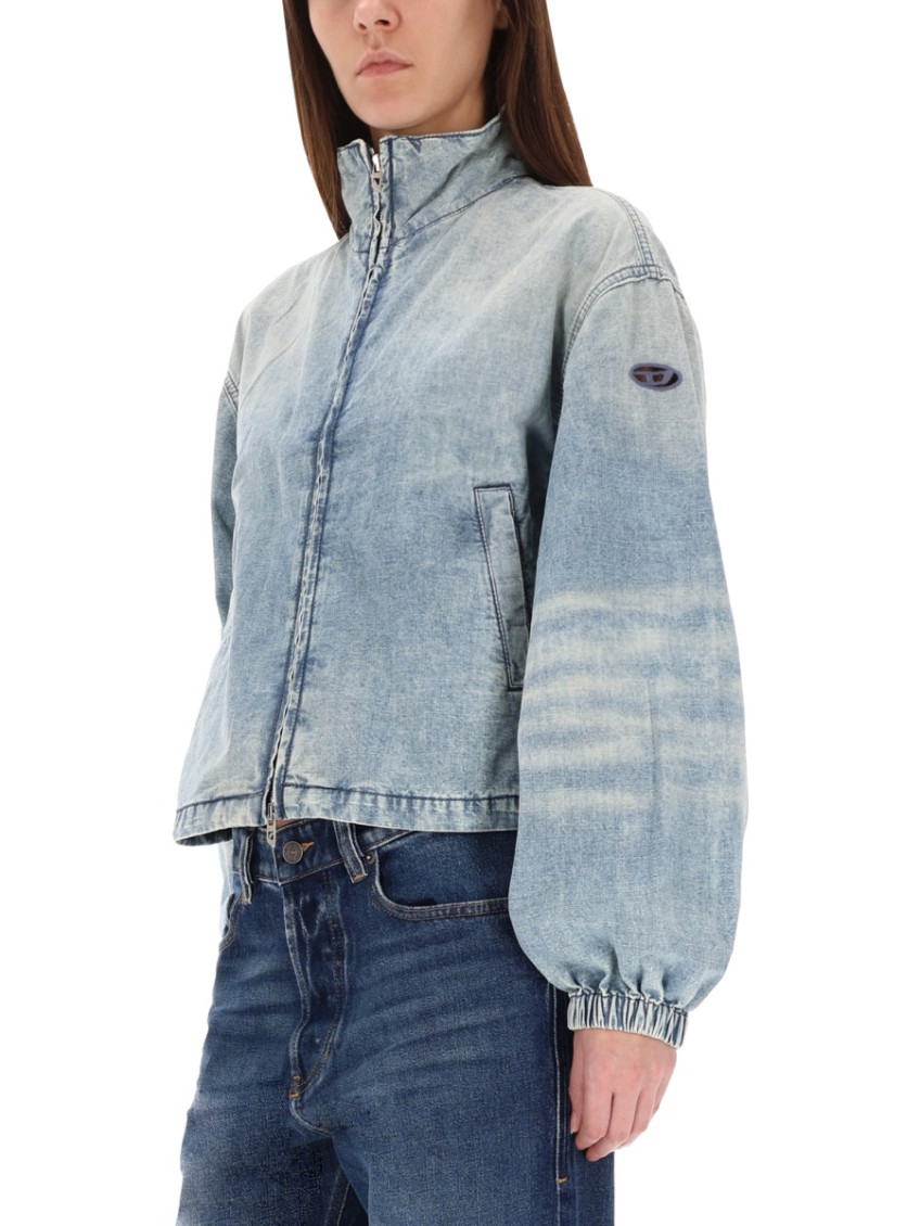 Diesel - high collar long sleeve jacket