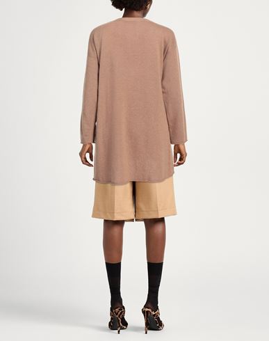 Alpha Studio Woman Sweater Camel Size ONESIZE Recycled wool, Viscose, Polyamide, Cashmere