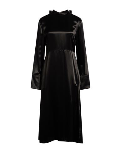 Woman Midi dress Black Size 0 Viscose, Cupro