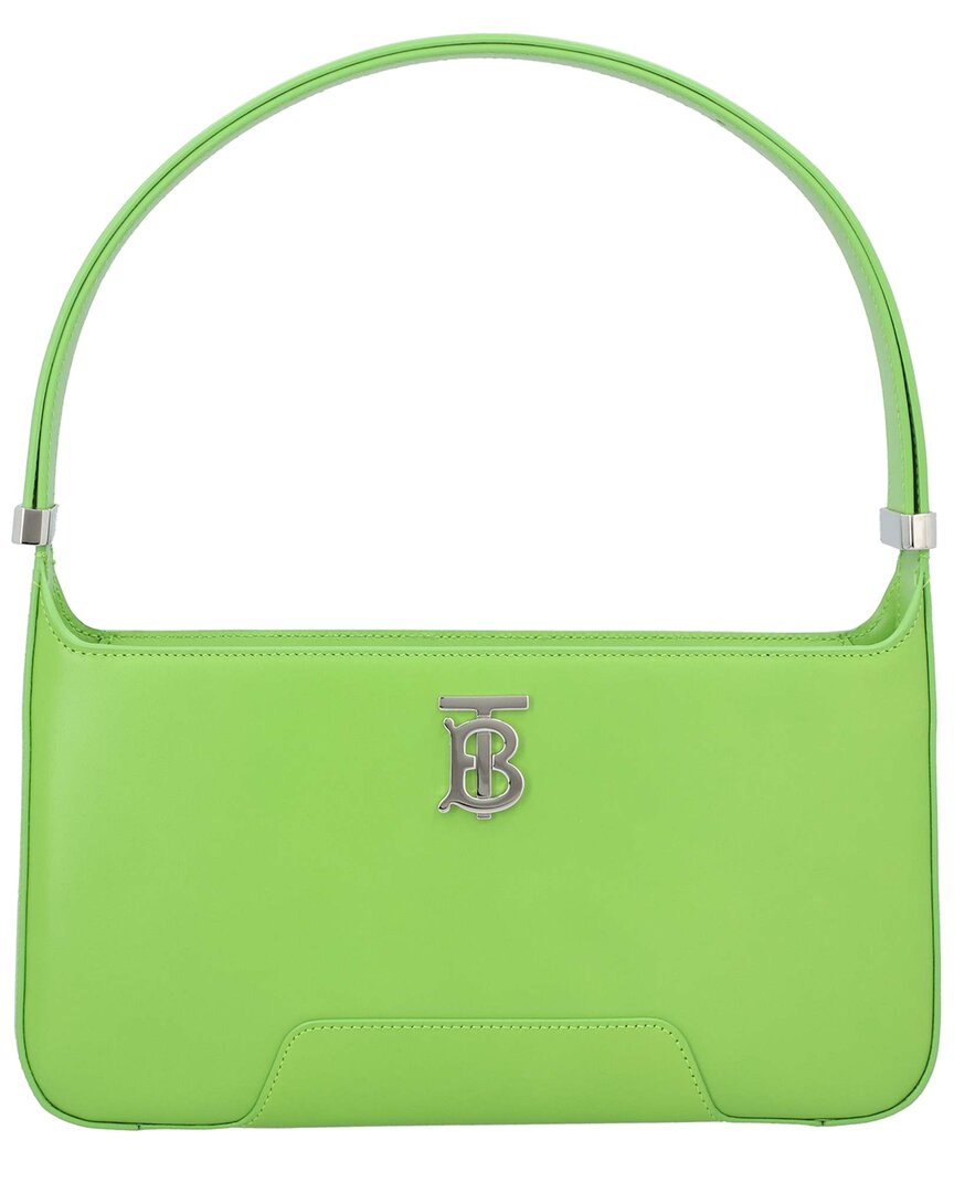 Green Calfskin Shoulder Bag with Logo, Never Carried (Authentic Pre-  Loved)