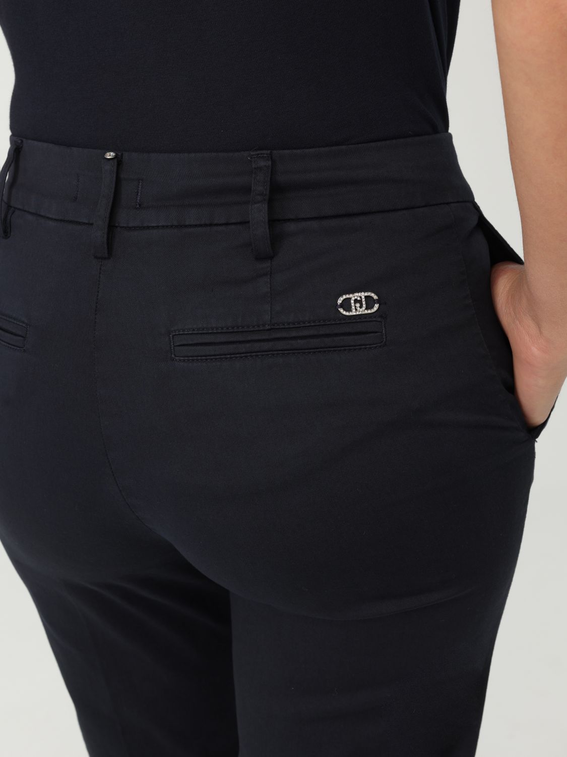 Pants LIU JO Woman color Sand