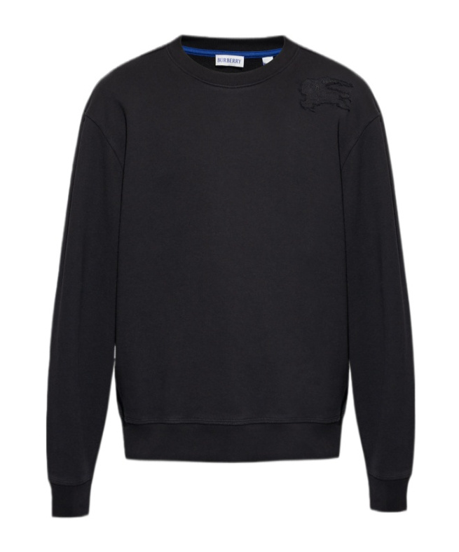 Equestrian Knight-patch sweatshirt