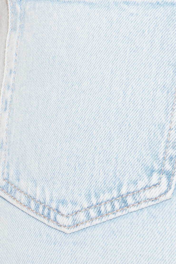 High Rise Wide Leg Jeans - Blue - Women Clothing