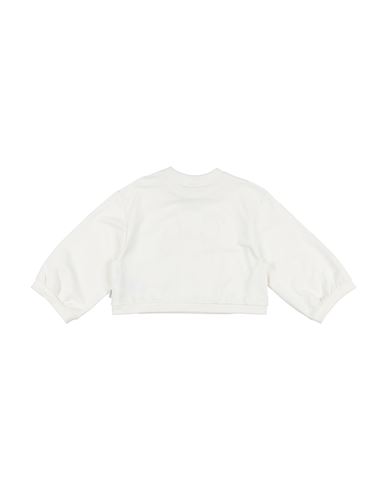 Kid Girl Sweatshirt Cream Size 10 Cotton, Elastane