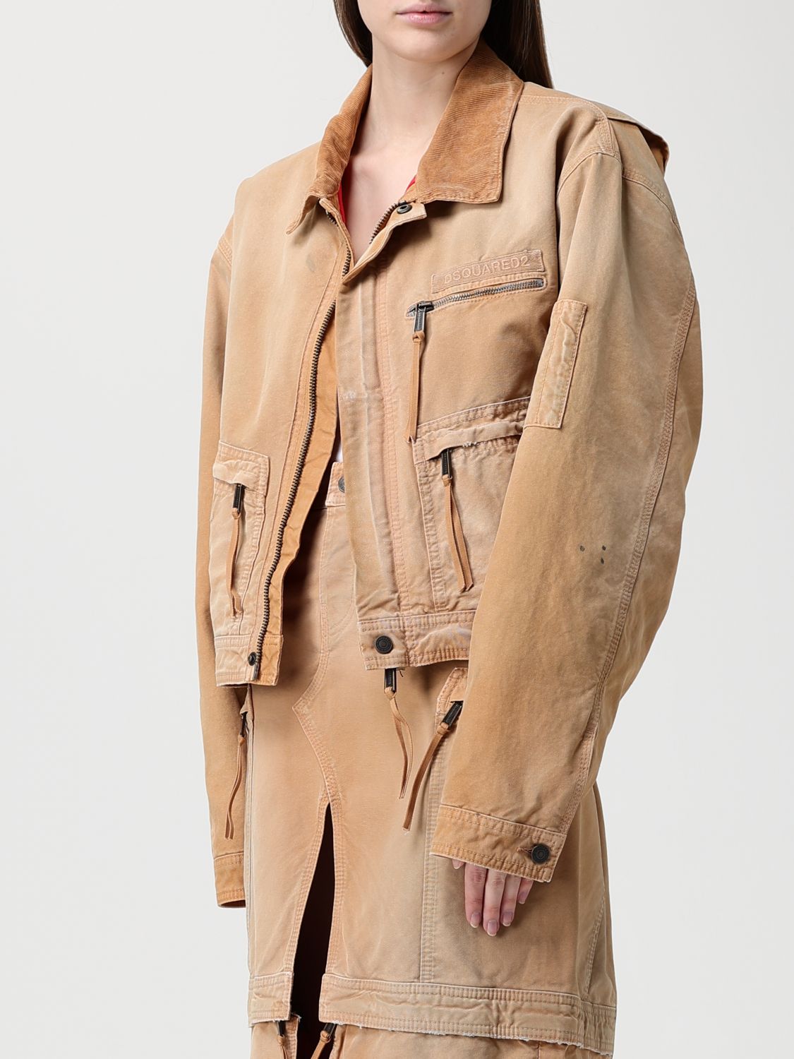 Blazer Woman color Brown