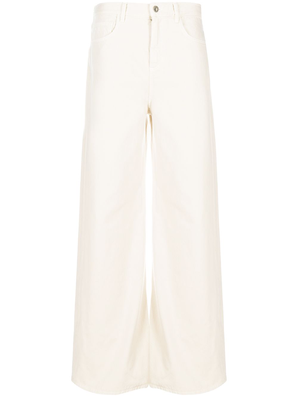 Mid-rise jeans - White