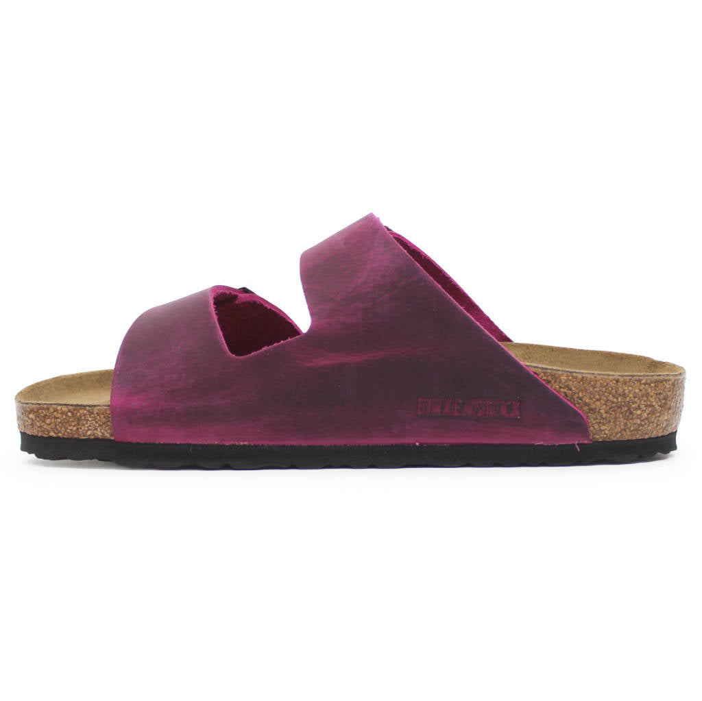Birkenstock Arizona Oiled Leather Unisex Slide Sandals