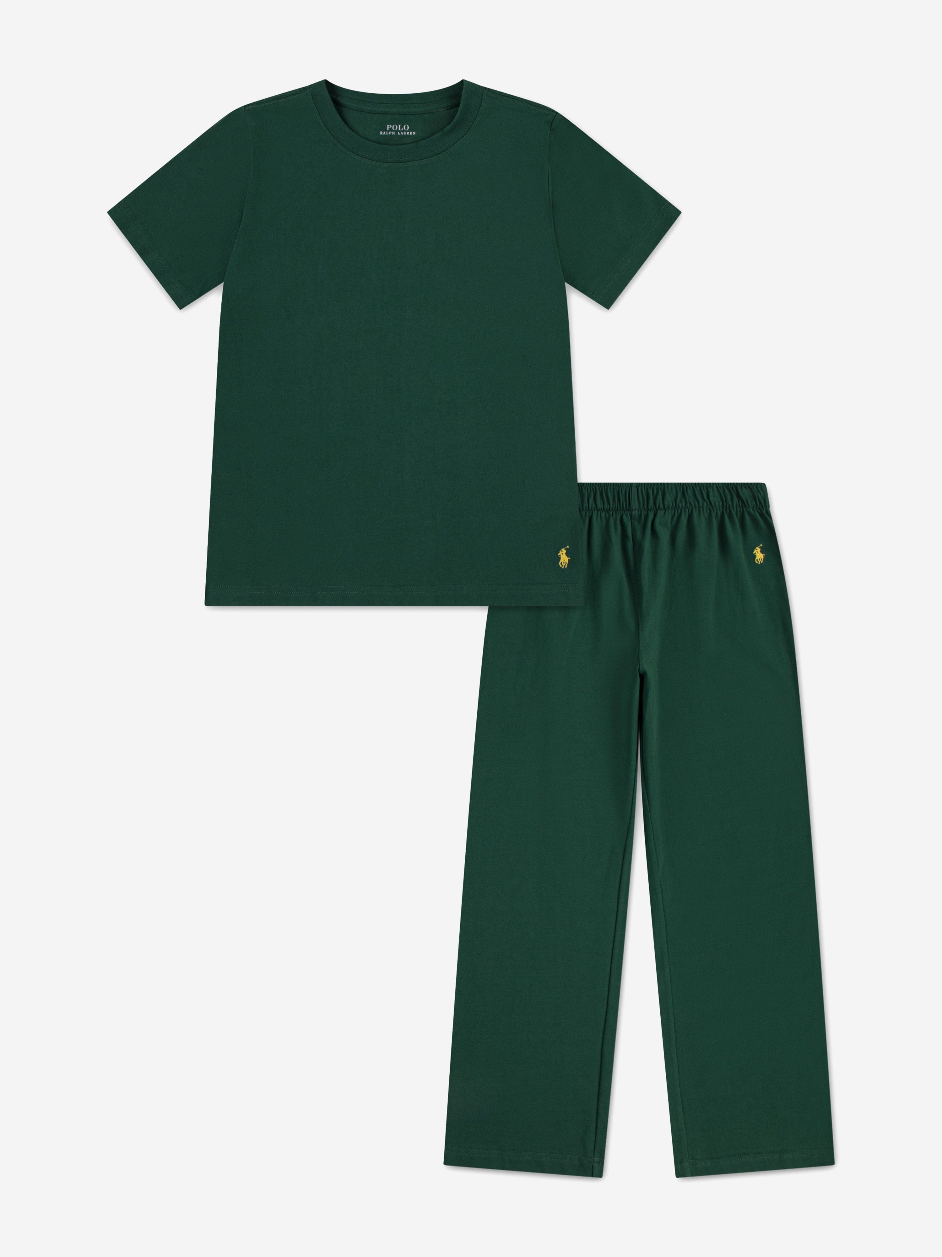 Boys Pyjama Set in Green