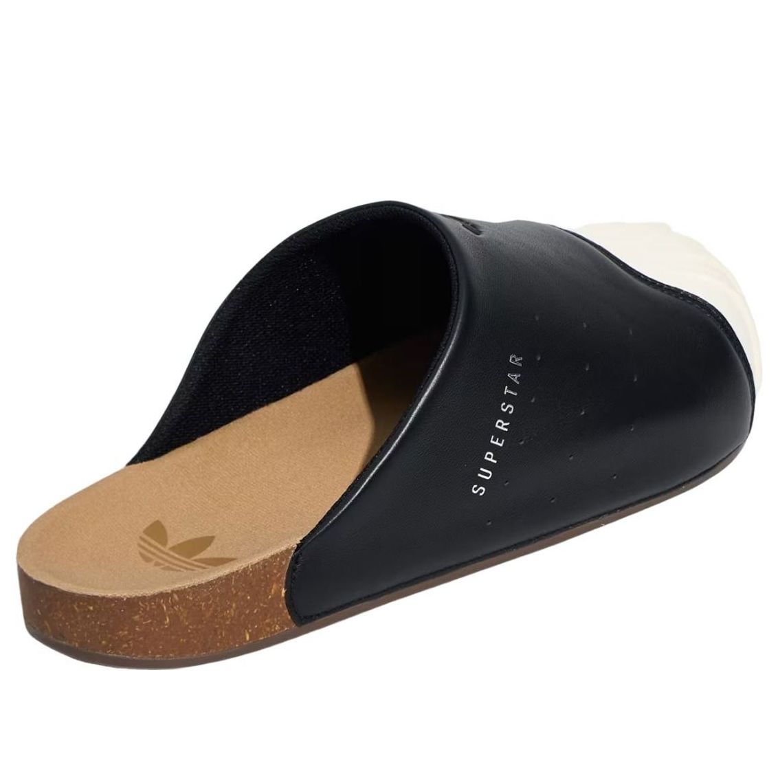 Adimule Superstar Slides 'Black Off White'