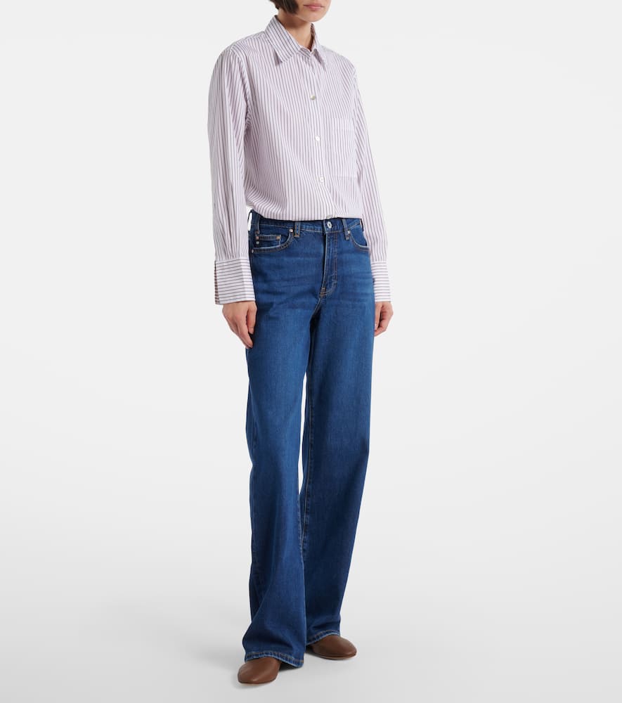 New Baggy mid-rise wide-leg jeans